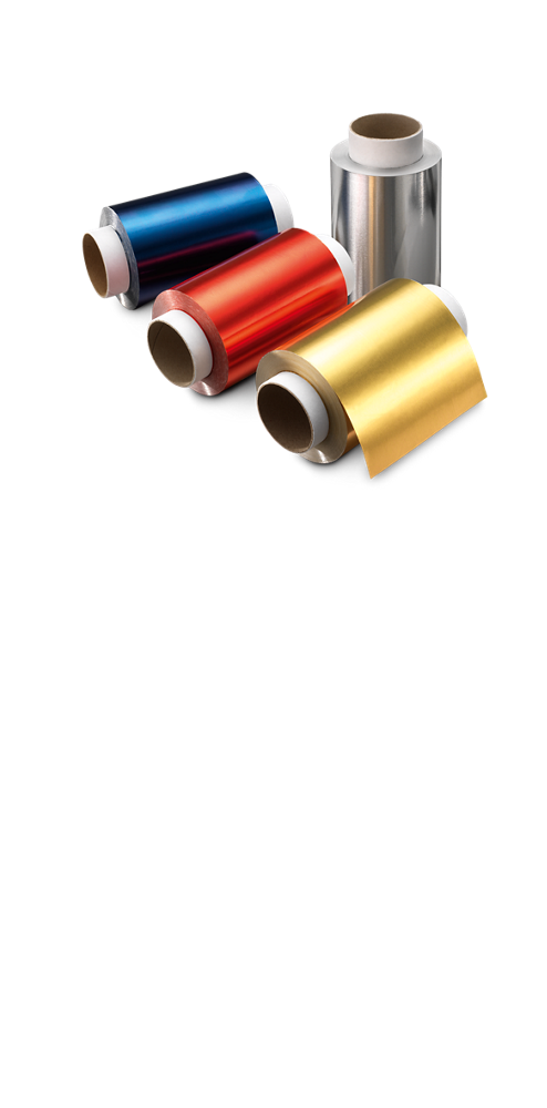 ALUMINIUM FOILS COLORED 1=3